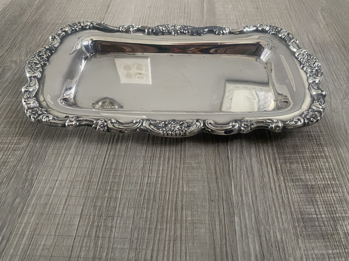 Vintage silver tray Poole Silver Co Lancaster Rose 414 | eBay Vintage silver tray Poole Silver Co Lancaster Rose 414 | eBay