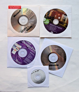 5 MISCELLANEOUS PC DISCS
