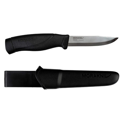 Mora Companion Heavy Duty Black in Stainless Steel #13158