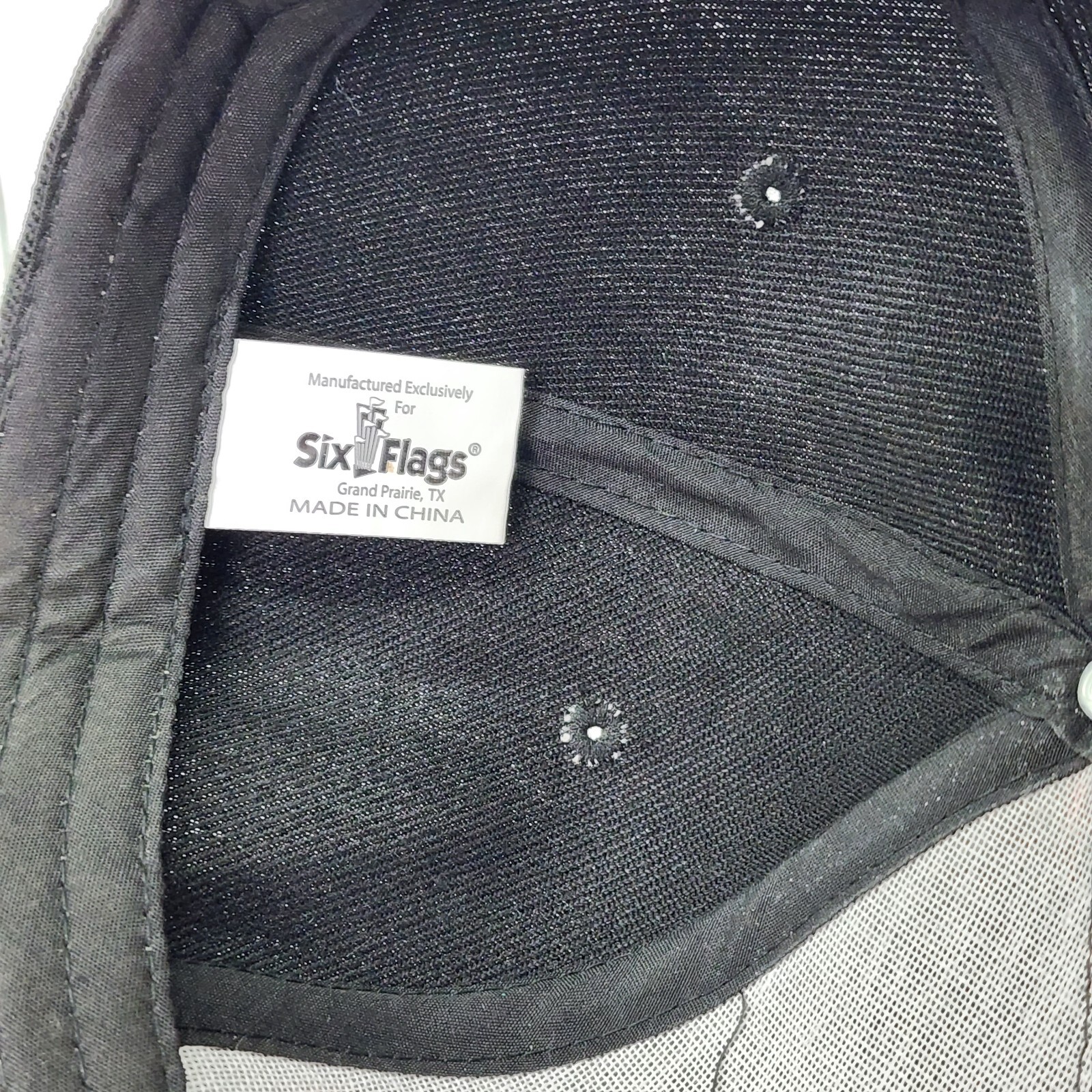 Superman Six Flags Hat Cap Snapback - image 9