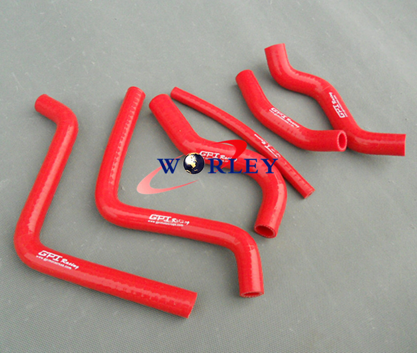 Aluminum radiator and silicone hose Honda CR125 CR125R 1998 1999 98 99