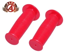 ALTALINE 16" Bicycle Red Mushroom Grips 90mm Long Grips Kids Bike 7/8" Diameter