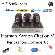Kit restauro Harman Kardon Citation V 5 aggiornamento recap condensatore ricostruzione