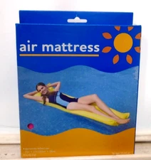 Air Mattress Pool Relax Swimming 72in x 27in  Ages 14 and up