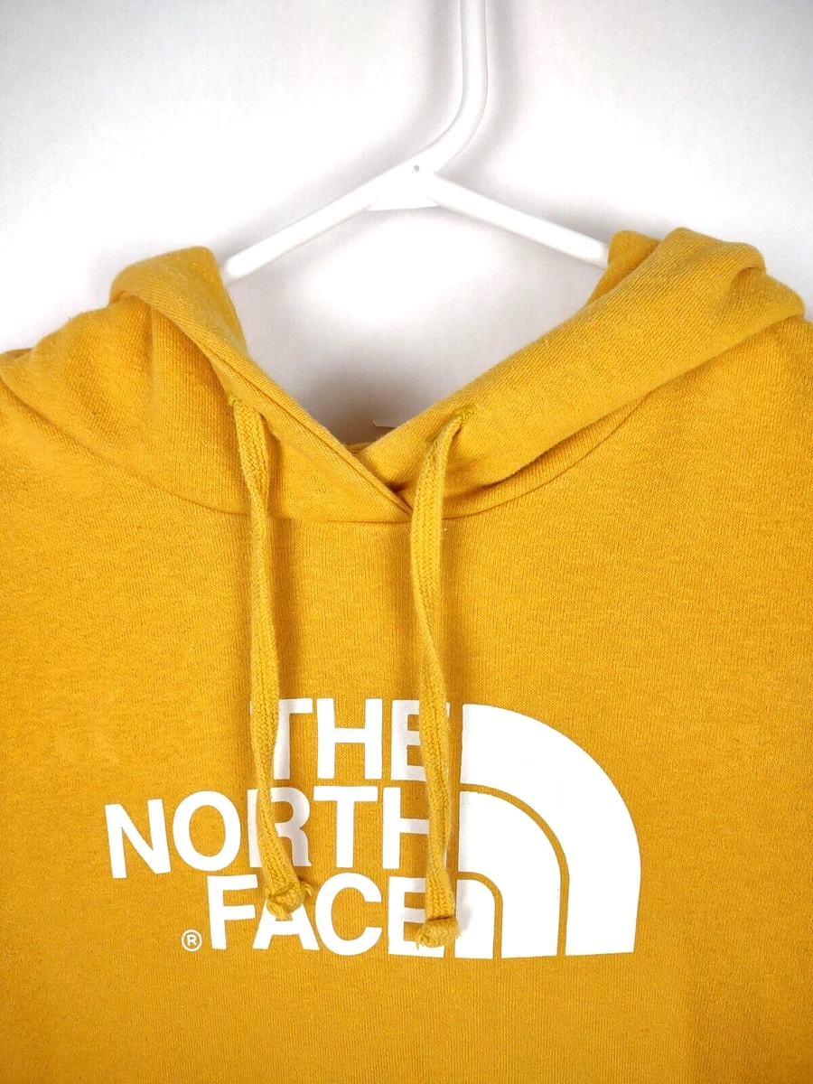 Mustard north face hoodie hot sale
