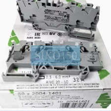 NEW 100PCS 2004-1401 terminal block two-in two-out four-wire 4 square mm #SK