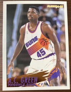 1994 Fleer Basketball A.C. Green #177 PSA 9
