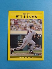 Matt Williams 1991 Fleer Baseball Card # 276 I3039