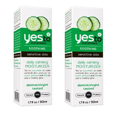yes to cucumbers daily calming moisturizer