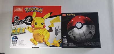 MEGA Construx POKEMON Jumbo Pikachu (FKV81) und Poke Ball (HVF53)