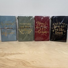 4 Thank You Journals Employee Appreciation Leather Notebooks B