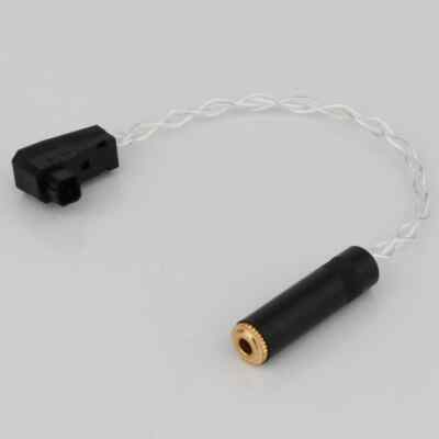 4N Silver Plated Iris Connector To 2.5mm Female Plug Headphone Cable Audio Cable