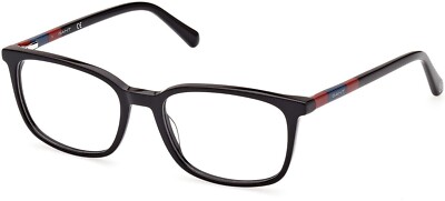 GANT GA3264 001 Shiny Black Plastic Optical Eyeglasses Frame 54-18-145 GA 3264