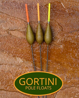 3 Nr. Handgefertigte GORTINI 1,00g ''''Deep Water 1'''' Angelschwimmer Handarbeit Set