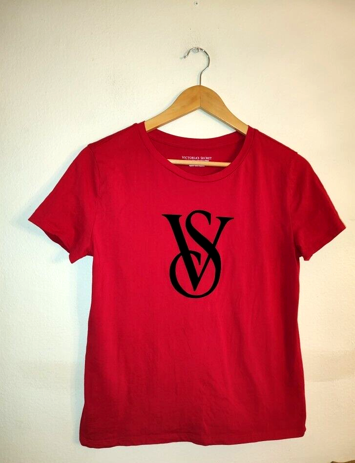 その他 aaa Pre owned Women's Victoria's Secret Red T Shirt with Big