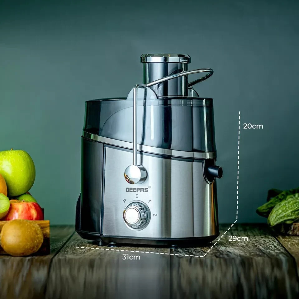GEEPAS Juicer Machine Fruit Veg Citrus Centrifugal Electric Juice ...