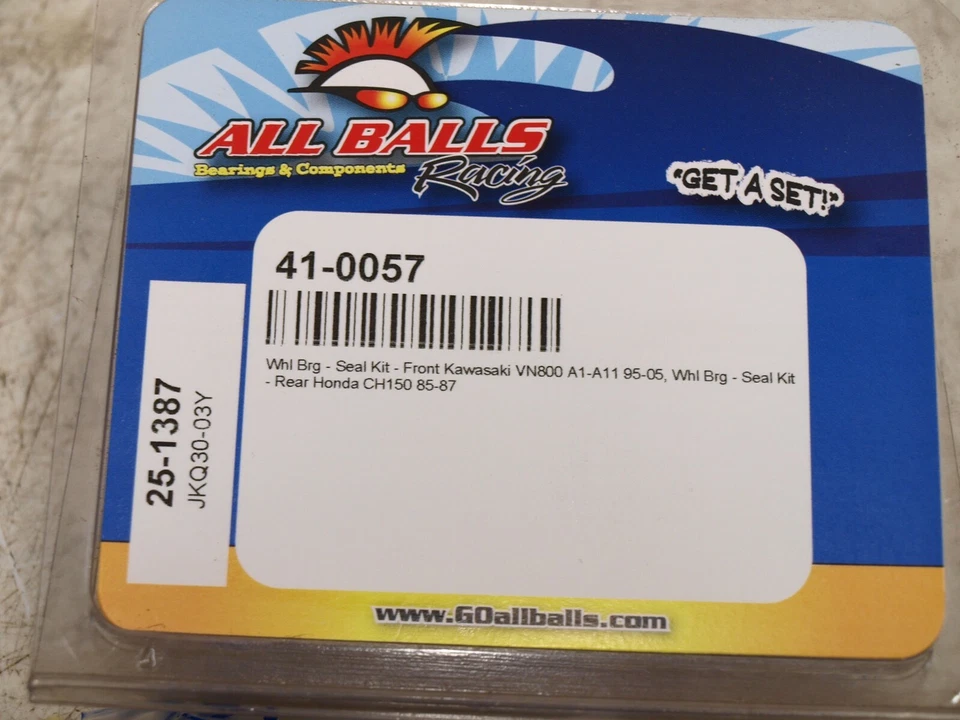 所有球车轮轴承和密封套件前 25-1387 本田川崎 #5128 — 第 2/2 张图片