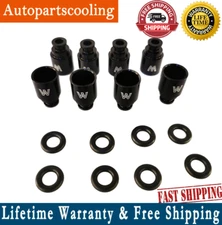 8PCS Injector Top Hats Spacers Fits GM Truck 6.2/ 6.0/5.3L TBSS NBSS Manifold