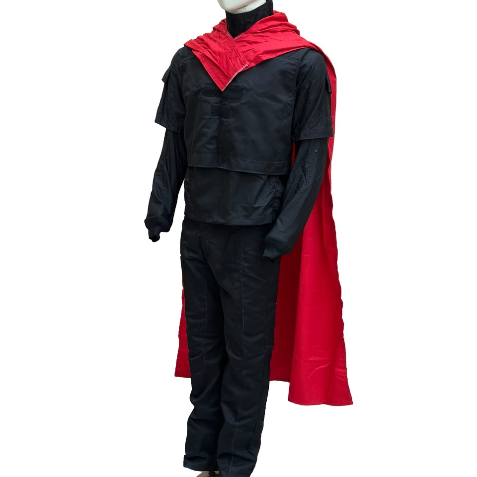 Mandalorian FLight Suite Star War Disfraces Juegos con disfraces Cazarrecompensas Negro y deberá Foto 4 de 4