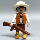 Playmobil Western Express Stage Coach Passenger Boy Male Child Figure 3803 VTG