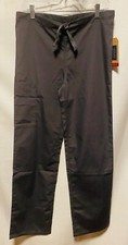Cherokee Unisex Adult Scrub Pants Size Extra XXS Gray Drawstring New With Tags