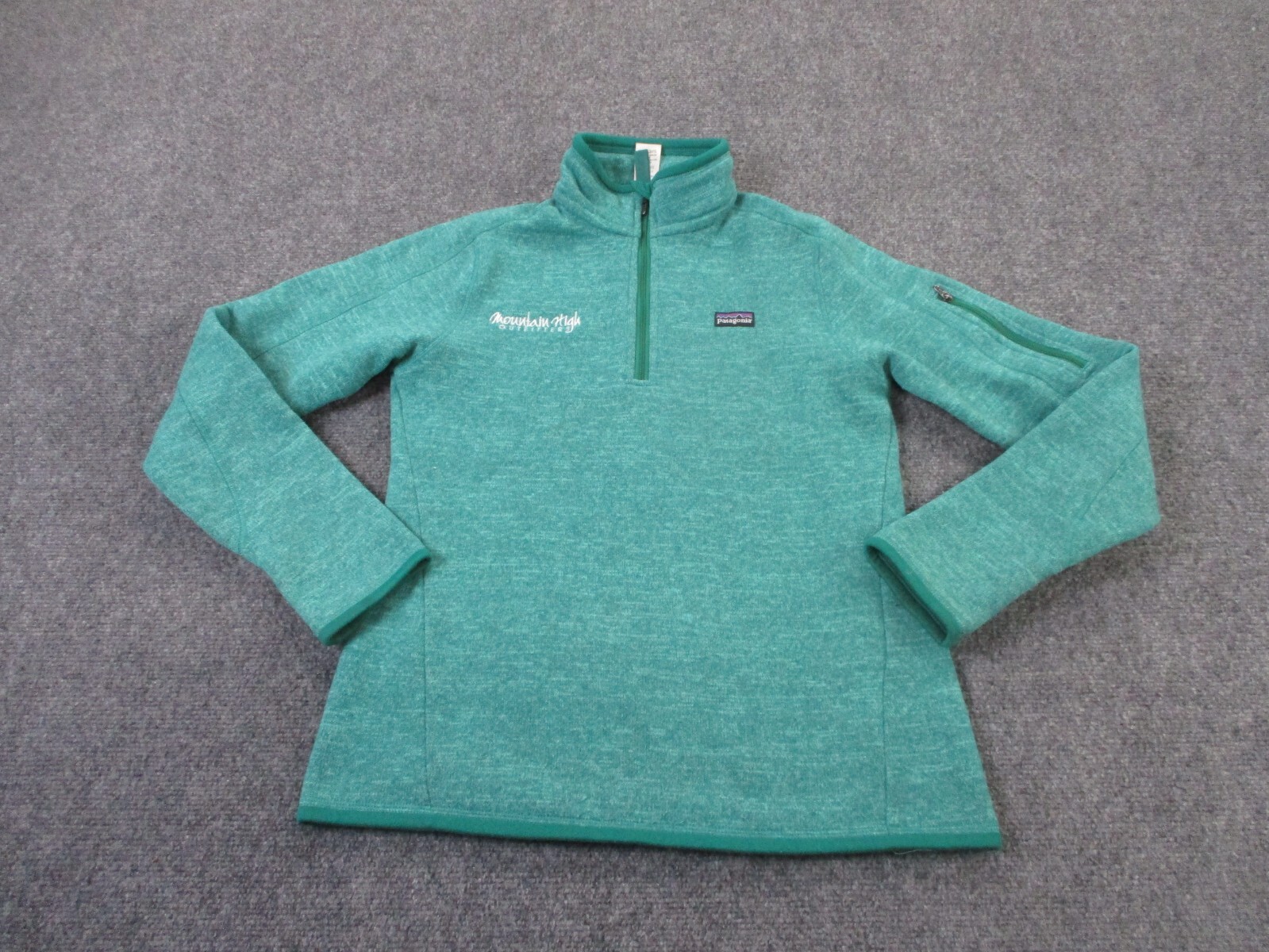 Patagonia Womens S Blue Better Sweater Fleece Pullover for Hiking & Outdoor