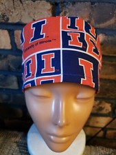 University of Illinois.Handmade SURGICAL SCRUB CAPS