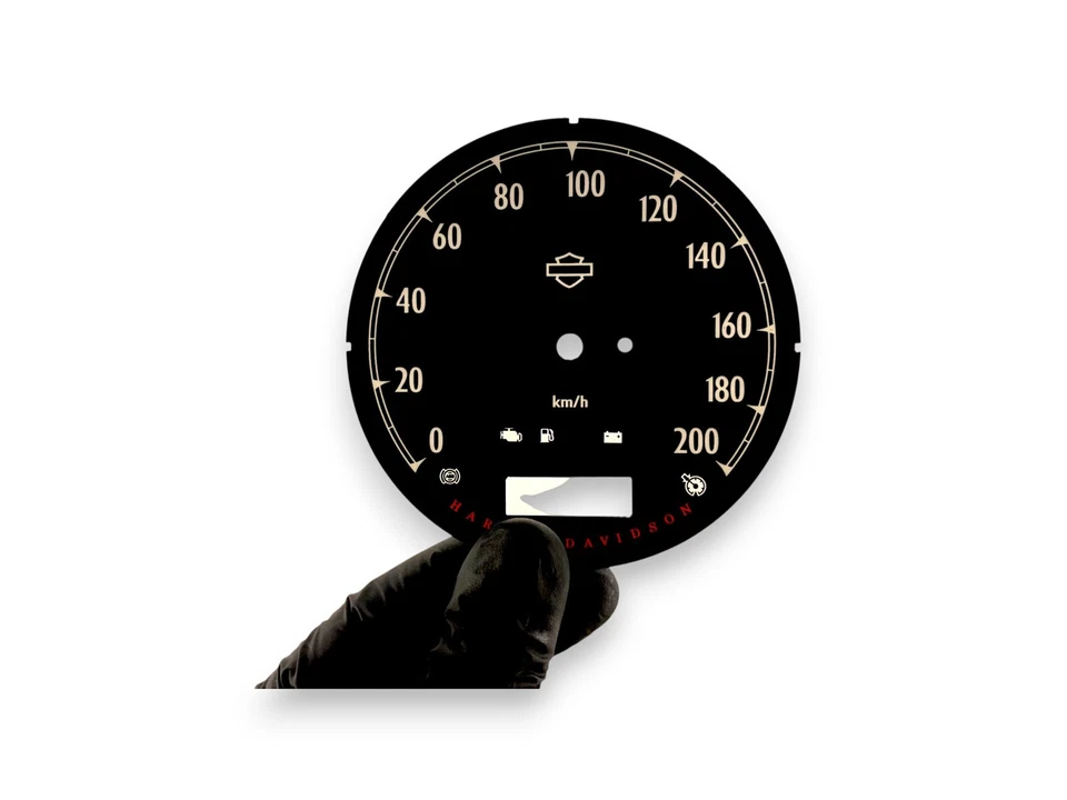 Harley Davidson Dyna Switchback FLD 2012 Tachoscheibe Speedometer Cluster Dial - Bild 4 von 4