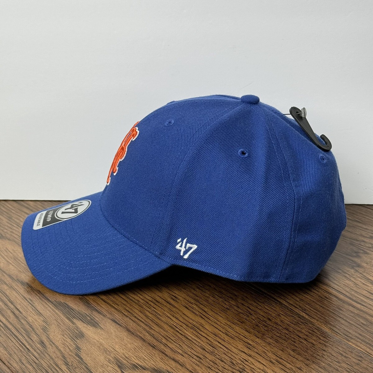 New York Mets '47 Brand MVP Adjustable Hat Strapback Cap Home Blue