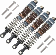 1/10 80mm RC Oil filled Shock Absorbers kit for Tamiya TRX4 Axial SCX10 D90 Truc