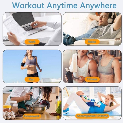 Muscle Toner ABS Training Workout Belt Body Abdominal Toning Gear Waist Trimm... - Picture 7 of 7