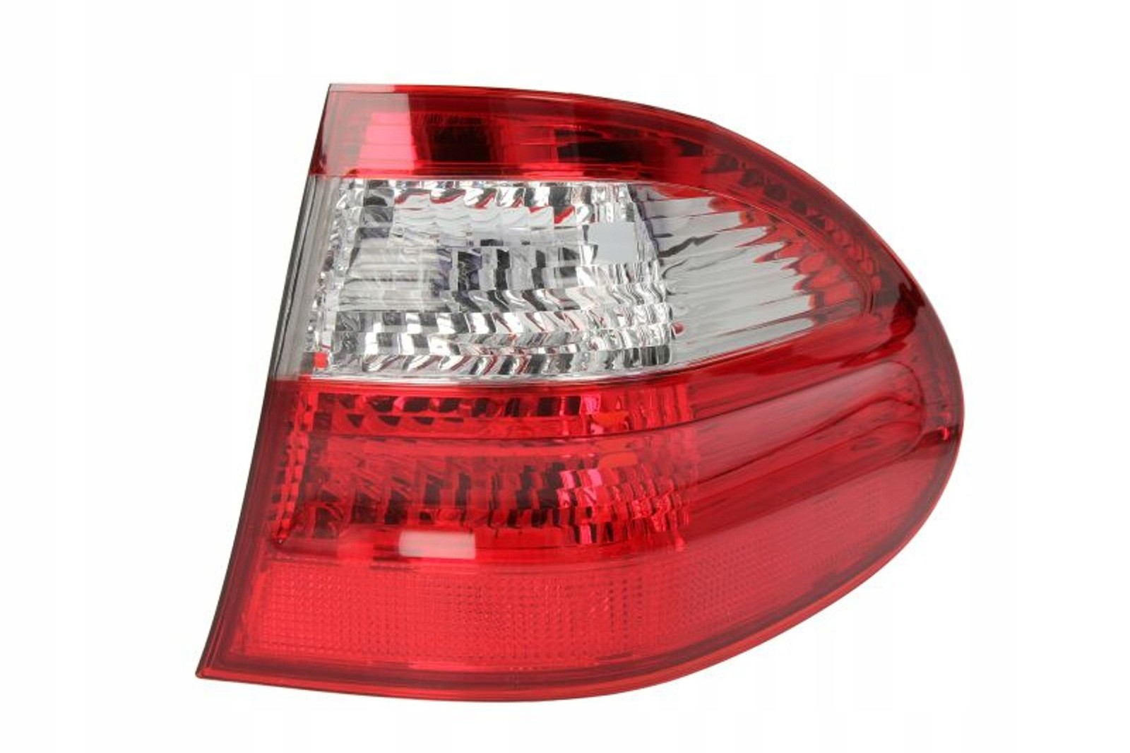 Feu arrière droit Mercedes Classe E W211 finition chrome et rouge
