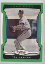 2009 Topps Finest Green Refractor 4/99 Tim Hudson #81 1dm4