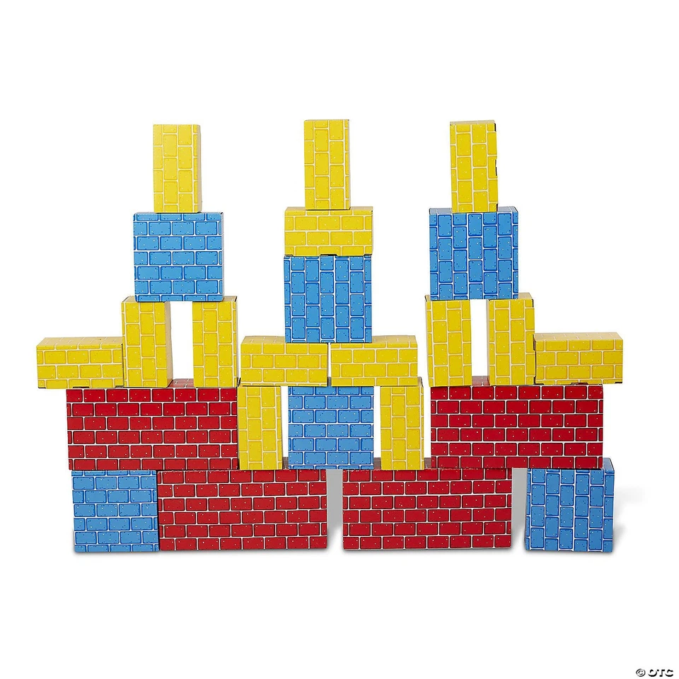 Bloques de cartón Melissa & Doug Jumbo - 24 piezas 2y+ Foto 2 de 4