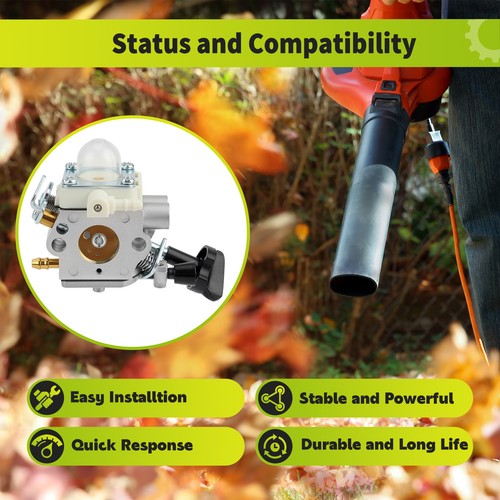 For STIHL Carb For Stihl BG56 BG86 SH86 Blower 4241 120 0632 4241 120 0622 - Picture 5 of 7