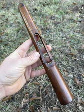 Norwegian Krag jorgensen model 1894 rifle stock handguard original Norway Fine