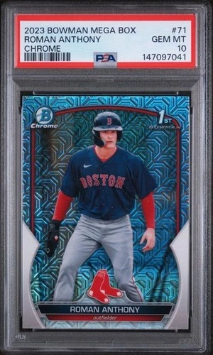 2023 Bowman Chrome 1st Roman Anthony Mojo Refractor #BCP-71 PSA 10