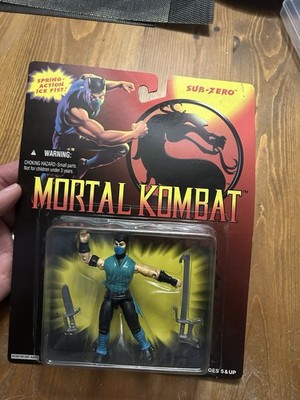 Mortal Kombat Sub Zero Action Figure Sealed in Box, Vintage Klassic