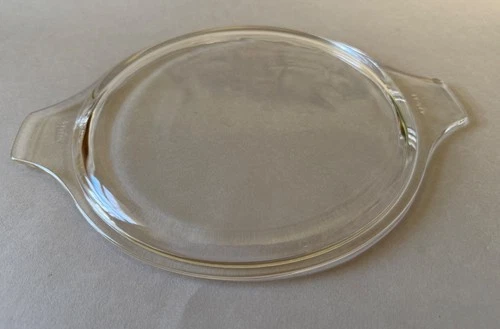 Vintage PYREX Clear Glass LID with Tabs Model Number 475-C2 FREE SHIP