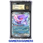 Gengar ex 104/162 Temporal Forces CGC 10 graded psa beckett slab