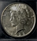 1923 S PEACE SILVER DOLLAR ICG MS -61 MELT VALUE IS 62.89