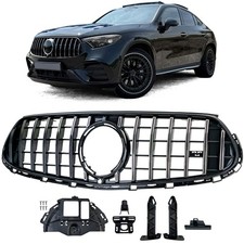 Sport K&uuml;hlergrill Schwarz Chrom f&uuml;r Mercedes GLC X254 auch Coupe C254 ab 2022