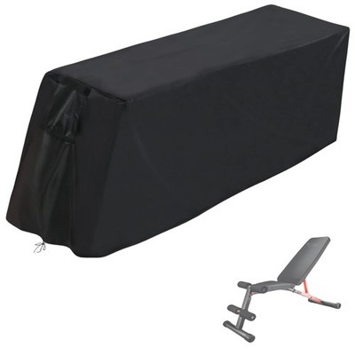 Andacar Weight Bench Cover - Exercise Workout Waterproof Black 