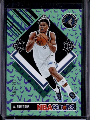 2024-25 Panini Haunted Hoops Anthony Edwards Holo Bats Tribute #/399