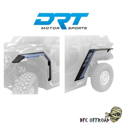 DRT Aluminum Extended Fender Flares Polaris XPEDITION ADV / ADV5 2024+