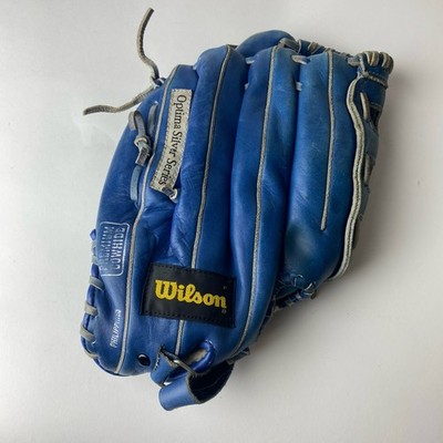 Wilson OS2 A9861 Cowhide Leather Softball Glove Optima Silver