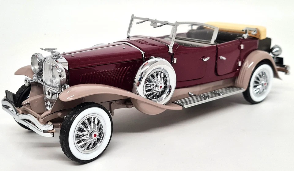 Franklin 1/24 - Duesenberg J Derham Tourster Red 1930 Diecast Model Car - Image 2 of 4
