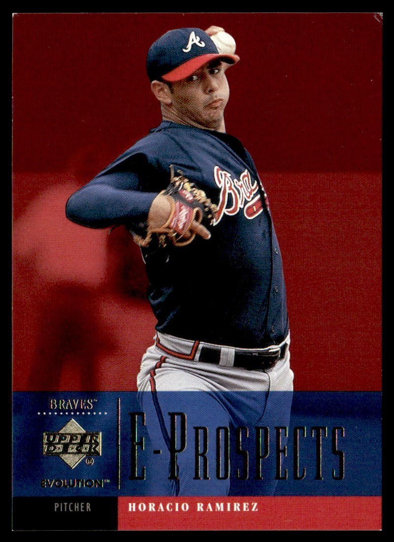 2001 Upper Deck Evolution Horacio Ramirez Rookie 0731/2250 Atlanta Braves #103