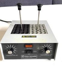 Fisher Scientific Dry Bath Incubator 11-718-2, 2 Block 1.5/2