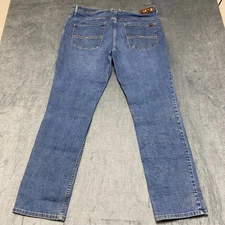 Buffalo By David Bitton Jackson-X Jeans Mens 38x34 Blue Cotton Straight Stretch